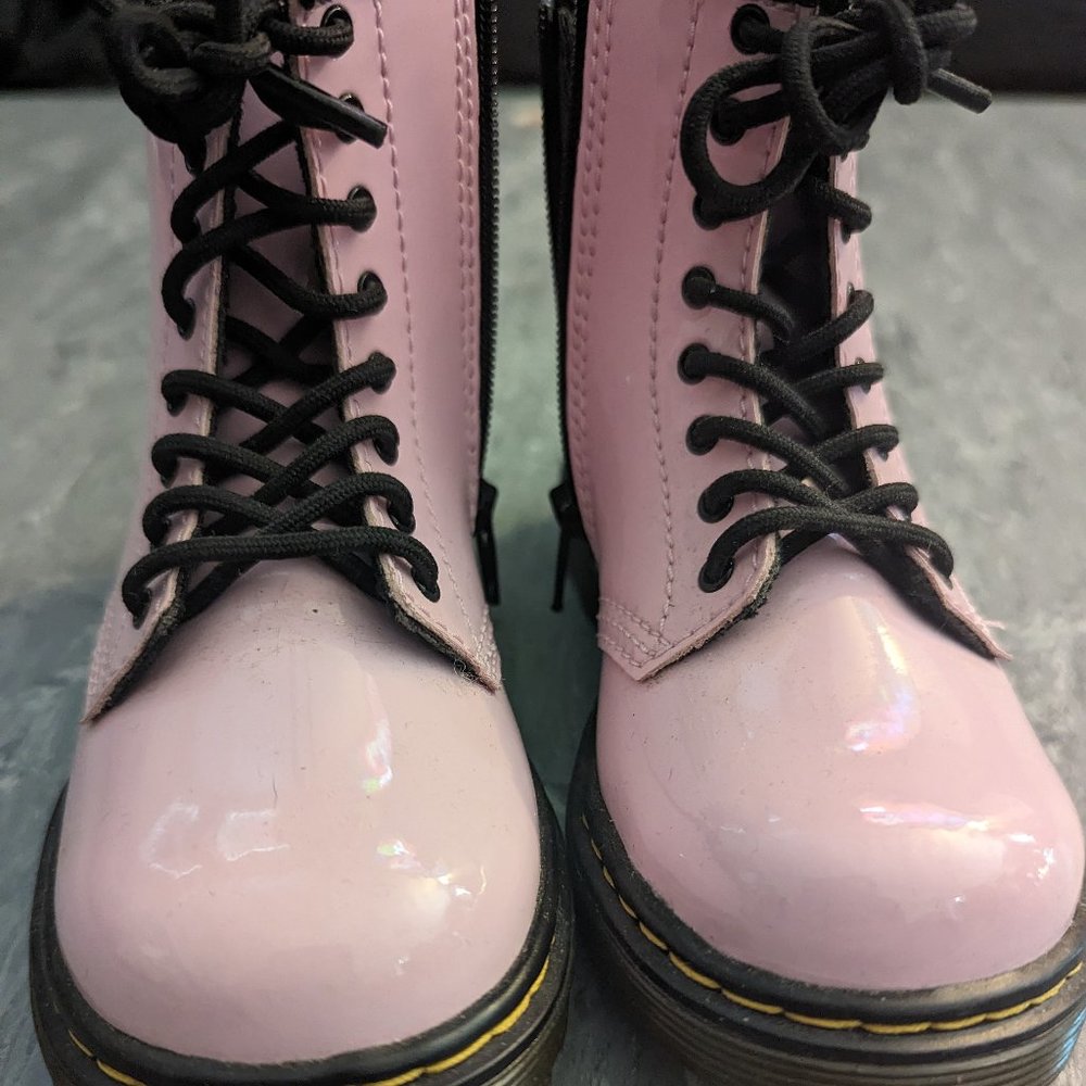 Pink Doc Martens US size 9 UK size 8 toddler new without tags or box